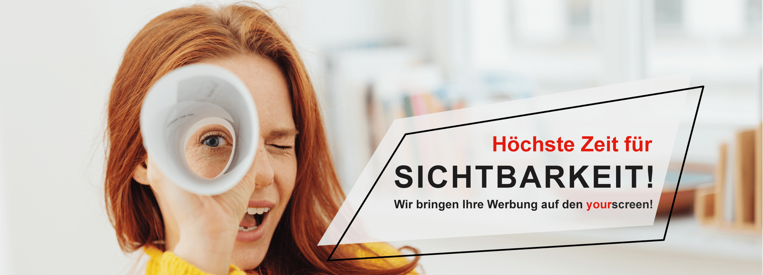 TCB yourscreen - höchste Zeit für Sichtbarkeit